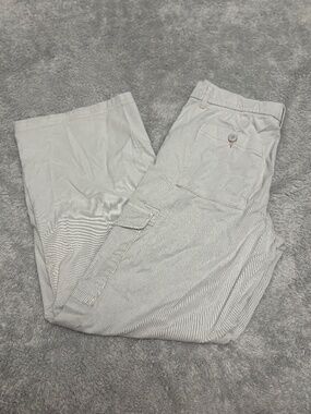Women's American Eagle Baggy Wide Leg Mid Rise Cargo Pants